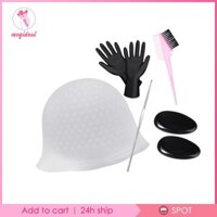 Mũ tô màu tóc Kéo qua Mũ làm tóc Bộ làm nổi bật Mũ nhuộm tóc có lỗ Chuyên nghiệp cho Salon Beauty Home