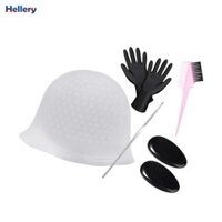 Mũ tô màu tóc Kéo qua Mũ làm tóc Bộ làm nổi bật Mũ nhuộm tóc có lỗ Chuyên nghiệp cho Salon Beauty Home