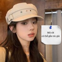 Mũ tóc giả Bích Vân , mũ đã may sẵn miếng dán tóc ( mũ rời chưa kèm tóc giả )