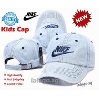 Mũ trẻ em Nike Mũ bóng chày trẻ em Mũ trẻ em Topi Boy Girl Thêu Snapback Mũ thể thao thời trang cho trẻ em có dây đeo có thể điều chỉnh,