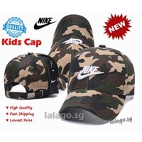 Mũ trẻ em Nike Mũ bóng chày trẻ em Mũ trẻ em Topi Boy Girl Thêu Snapback Mũ thể thao thời trang cho trẻ em có dây đeo có thể điều chỉnh,