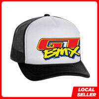 Mũ Trucker lưới có thể điều chỉnh cơ bản thời trang BMX Top GT Vintage