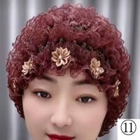 Mũ Trùm Đầu Che Phủ Tóc Giả Bằng Vải Gạc Phối Ren Trắng Co Giãn Phong Cách Hồi Giáo Dành Cho Nữ