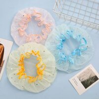 Mũ trùm đầu con sứa dùng để giữ tóc khô ráo khi tắm hoặc dùng để ủ tóc tiện dụng