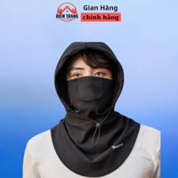 Mũ Trùm Đầu Kèm Khẩu Trang Nam Nữ - Nón Che Nắng Chống Tia UV Có Dây Rút ( Hàng Đẹp )