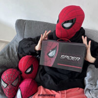 Mũ Trùm Đầu Người Nhện Có Thể Di Chuyển Bằng Điện Mặt Nạ Nháy Mắt Người Nhện Anh Hùng Đẹp Trai Viễn Chinh hacker