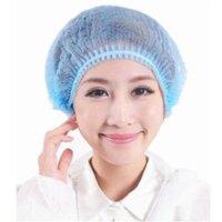 Mũ Trùm Đầu Y Tế Màu Xanh Chất Lượng Cao - MTD0020