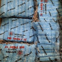 Mũ trùm đầu y tế, nón con sâu Khánh An bịch 100 cái dùng trong môi trường y tế, thí nghiệm, điện tử, thực phẩm, spa - SET 100 CHIẾC - Xanh