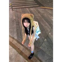 mũ trùm tai gấu