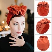 Mũ Turban Thời Trang Nữ Mới 2022 Khăn Đầu Retro Pháp Mũ Áo Hoa Chuyển Tiếp Châu Âu và Mỹ