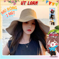 Mũ Vải 2 Mặt Thay Đổi Plus Vành 15cm Thời Trang Hàn Chống Nắng U2263