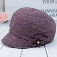 Mũ vải mỏng mùa xuân và mùa thu cho phụ nữ trung niên và người cao tuổi, mũ mẹ, mũ vịt cho người già, mũ bà trung niên, mũ bà già