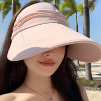 Mũ vải rộng vành chống nắng chống tia UV tuyệt đối mới, nón nữ đi nắng đi biển rộng vành thời trang
