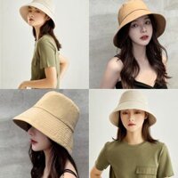 Mũ Vành Tròn, Mũ Bucket, Nón Cụp Vành Thời Trang Cực Cá Tính MD05 - kaki