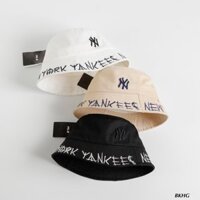 Mũ vành tròn, nón tai bèo, mũ bucket chất cotton 3 màu