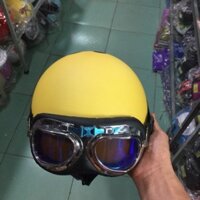 Mũ Vịt Vàng + Kính Phi Công