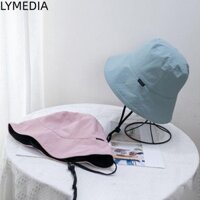 Mũ xô LYMEDIA, Mũ chống nắng hai mặt vành rộng, Mũ chống nắng thoáng khí Mũ ngư dân nữ