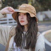 Mũ Xô Thêu Thích Hợp Cho Câu Cá Ngoài Trời Leo Núi Mũ Chống Nắng Nam Nữ Cùng Nhau