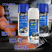 [Mua 02 Giảm 10K] {Hoả Tốc} Combo tẩy rửa đa năng, vệ sinh dàn lạnh và phục hồi nhựa nhám, O'tech BX-12 BX11 BX12 BX10