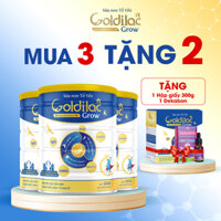Mua 03 Hộp Sữa Non Tổ Yến Goldilac Loại 650g (Tặng 01 Goldilac Grow 650g + 01 D3K2)