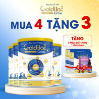 Mua 04 Hộp Sữa Non Tổ Yến Goldilac Loại 650g (Tặng 02 Goldilac Grow 650g + 01 D3K2 + 2 buổi khám