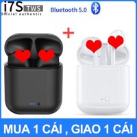 【Mua 1 cái , giao 1 cái . 】Tai nghe Bluetooth không dây i7s-TWS âm thanh cực hay kèm hộp sạc