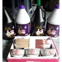 Mua 1 can nước giặt nhật hoặc thái ( tặng bộ bát nhật ,6 đôi đũa )