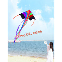 [MUA 1 ĐƯỢC 2] Diều cầu vồng 7 đuôi dài -Tặng 150 mét dây + túi vải(diều 3d, diều giá rẻ, diều cá 7 đuôi dài) diều