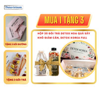 [MUA 1 ĐƯỢC 3] Giỏ quà Tết, Set 30 gói trà dưỡng nhan - Đẹp da dáng xinh - Bồi bổ sức khỏe, giảm cân, đẹp da, đẹp dáng