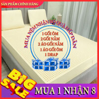 MUA 1 ĐƯỢC 8 - NỆM CAO SU NON TẶNG 7 MÓN - SIÊU SALE