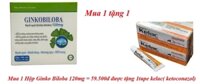 Mua 1 hộp ginko biloba 120mg = 59.500đ được tặng 1tupe kelac( ketoconazol)