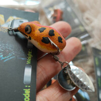 [Mua 1 nhái tặng 1 body] Ếch VR37 lưỡi độ - mồi câu cá lóc