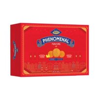 [Mua 1 tặng 1] Bánh Quy Bơ & Hạt Dẻ Phenomenal Flavors 608G (8 gói/ hộp giấy) – CREMICA (I0023750)