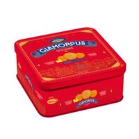 [Mua 1 tặng 1] Bánh Quy Bơ & Hạt Dẻ Glamorous Goodies 456G (6 gói/ hộp thiếc) – CREMICA (I0023777)