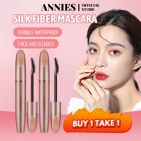 [Mua 1 TẶNG 1] Bộ trang điểm mắt O.TWO.O Mascara chống thấm nước 3D dày, mảnh mai, bền, không thấm nước và không nhòe Mỹ phẩm mắt