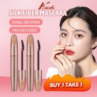 [Mua 1 TẶNG 1] Bộ trang điểm mắt O.TWO.O Mascara chống thấm nước 3D dày, mảnh mai, bền, không thấm nước và không nhòe Mỹ phẩm mắt