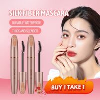 [Mua 1 TẶNG 1] Bộ trang điểm mắt O.TWO.O Mascara chống thấm nước 3D dày, mảnh mai, bền, không thấm nước và không nhòe Mỹ phẩm mắt