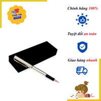 [MUA 1 TẶNG 1] Bút Ký Cao Cấp Pentel Mạ VÀNG  nét 0.7mm mực Gel xanh K600PG-C kèm hộp nhung đen sang trọng