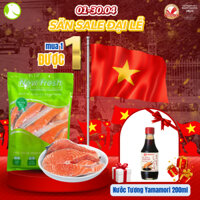 [MUA 1 TẶNG 1] Cá Hồi Nauy Cắt Khoanh - Túi 1Kg