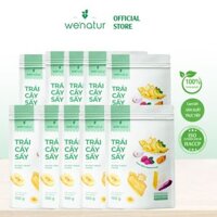 [Mua 1 tặng 1] Combo 10 Gói Trái Cây Sấy Không Đường 100g we'natur (tặng 1 Trái cây sấy 100g)