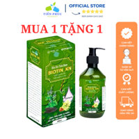 (MUA 1 TẶNG 1) Dầu Gội Thảo Dược Biotin KN – Ngăn Rụng Tóc, Kích Thích Mọc Tóc, Giảm Gàu, Phục Hồi Tóc Hư Tổn 250ml