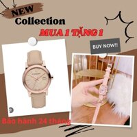 [MUA 1 TẶNG 1] Đồng hồ bubery chính hãng A166,chống nước ,chống xước tuyệt đối màu be tặng 1 đồng hồ hàn quốc màu hồng