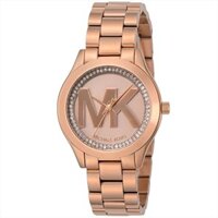 [Mua 1 Tặng 1] Đồng hồ nữ cao cấp Michael Kors Runway Mini Slim Watch MK3549 đồng hồ nữ đồng hồ MK - máy pin - Dây thép không gỉ - size 33mm - Authentic - Full Box - Luxury diamond watch - [ Thu cũ đổi mới ]