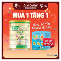 Mua 1 Tặng 1 - ECOGOLD GROW IQ - SỮA BỘT ĂN DẶM CHO TRẺ
