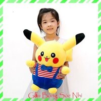 [Mua 1 tặng 1] Gấu Bông Pikachu 💥 FREESHIP 💥 Gấu Bông Sóc Nhí - Mua 1 Gấu Bông Pikachu Tặng 1 Thước Dây Dài 1m5