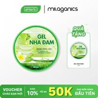 [MUA 1 TẶNG 1] Gel nha đam dưỡng da & cấp ẩm 98% MILAGANICS phù hợp với da khô, nhạy cảm 250ml (hũ)