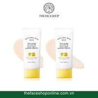 (MUA 1 TẶNG 1) Kem chống nắng Natural Sun Eco Super Perfect Sun Cream EX SPF50+ PA++++ The Face Shop 50ml
