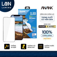 [MUA 1 TẶNG 1] Kính cường lực ANANK trong suốt (clear) full viền đen cho iPhone 12 series