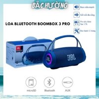(Mua 1 tặng 1 ) Loa Bluetooth Boombox 3 Pro New Full Box 100% Bass Mạnh Âm Thanh Lớn Bluetooth 5.2, Bảo Hành 12 Tháng