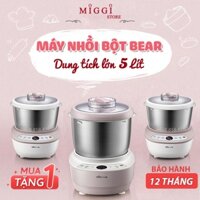 [MUA 1 TẶNG 1] Máy nhào bột tự động Bear HMJ-A50B1 - Dung tích lớn 5L - Có hẹn giờ và ủ tự động - Tặng 1 chổi phết dầu